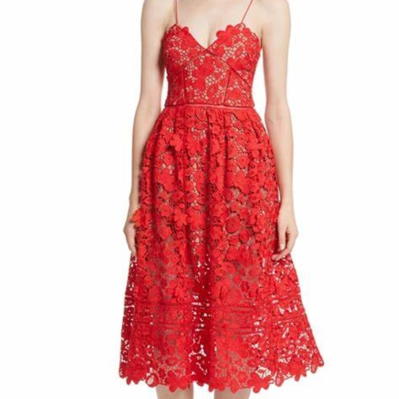 Self-Portrait Dresses & Skirts - SOLD Self-Portrait 3D Lace Azalea Dress